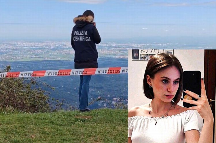 Il luogo del ritrovamento di Ilaria Sula a Poli (Roma)