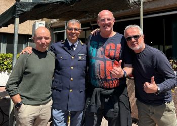 Un pezzo di storia della questura di Terni ai saluti: Giuseppe Taschetti va in pensione