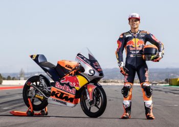 Red Bull MotoGP Rookies Cup: primi test pieni d’emozioni per Luca Agostinelli