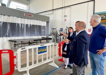 Torgiano: la Novaplast dopo il rogo del 2024 si rialza e inaugura un nuovo reparto produttivo
