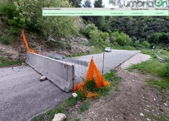 Terni, via della Lince: si inizia con il consolidamento