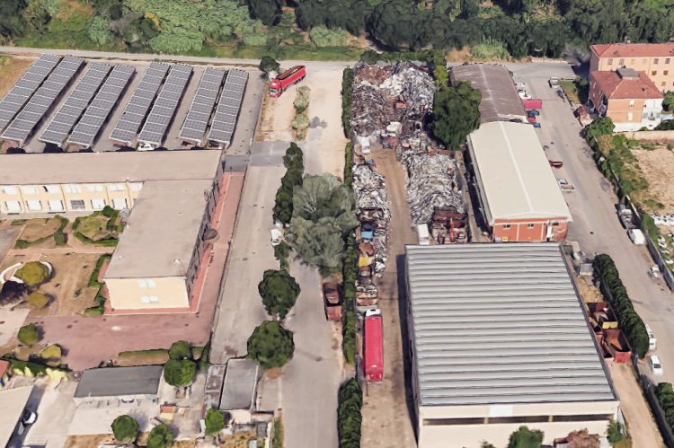 L'area interessata (screen Google Earth)