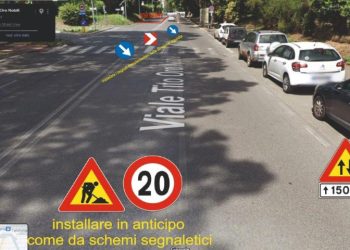 Terni, abbattimento alberi: cambia la viabilità in via Nobili e via Torricelli