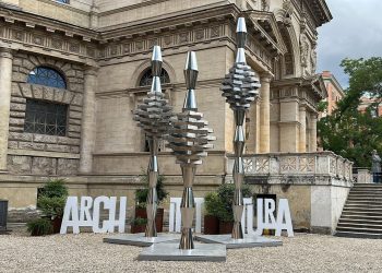 C’è un po’ di Terni nelle maxi sculture esposte a Roma alla Casa dell’Architettura