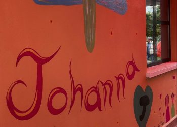 Amelia: un murale per Johanna, un segno d’amore alla Casa del Sole