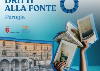 Perugia, al via l’iniziativa ‘dritti alla fonte’: una fontana di libri gratis in piazza IV Novembre