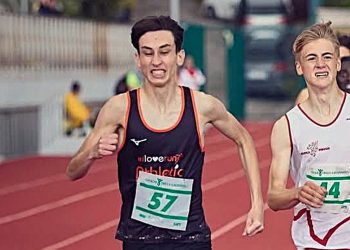 Il ternano Gabriele Pacelli è campione regionale degli 800 metri