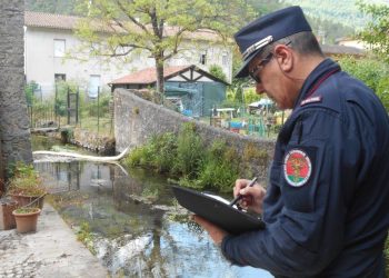 Cento litri di gasolio nel Nera a Scheggino: denunciati in due