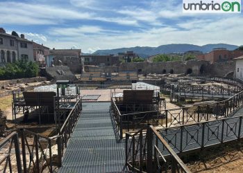Terni: l’anfiteatro romano torna a splendere dopo gli interventi di restauro
