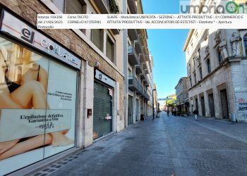 Terni, commercio: novità tra corso Tacito, corso del Popolo e via Cavour