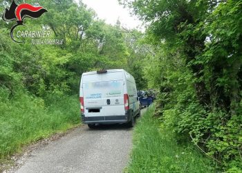 Ferentillo, incidente coinvolge furgone che trasporta medicinali per anziano. Ci pensa l’Arma