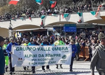 A San Gemini il raduno degli Alpini della sezione di Roma