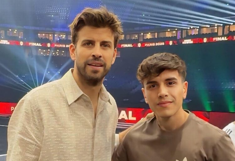 Gerard Piqué e Riccardo 'Talox' Talotti