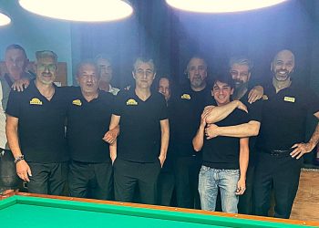Biliardo a Terni: La Garuffa campione regionale a squadre. Ora rotta su Milano