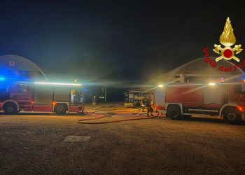 Spoleto: incendio scoppia di notte in un’azienda agricola