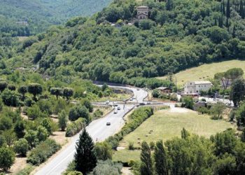 Spoleto, ‘Flaminia’: pronta la nuova rotatoria
