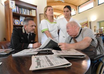 A Città di Castello un Ferragosto di solidarietà: i carabinieri portano colazione e sorrisi agli anziani