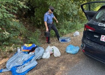 Narni: scoperto bivacco dello spaccio a Santa Lucia