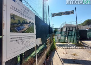 Terni, impianto ‘Laureti’: tribuna e spogliatoi, c’è l’ok da 800 mila euro. Ecco il campo da padel