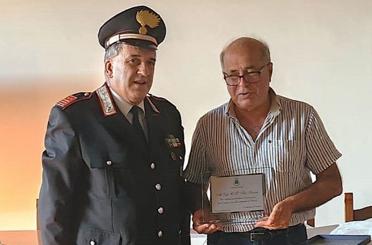 Saveri con il sindaco Liberati
