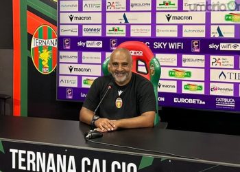 Ternana, Liverani: «Torres test importante. Abbiamo conosciuto Tiziana Pucci e Massimo Ferrero»