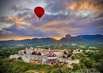 Massa Martana e Balloon Grand Prix: la foto di Emanuela Paolucci trionfa sui social