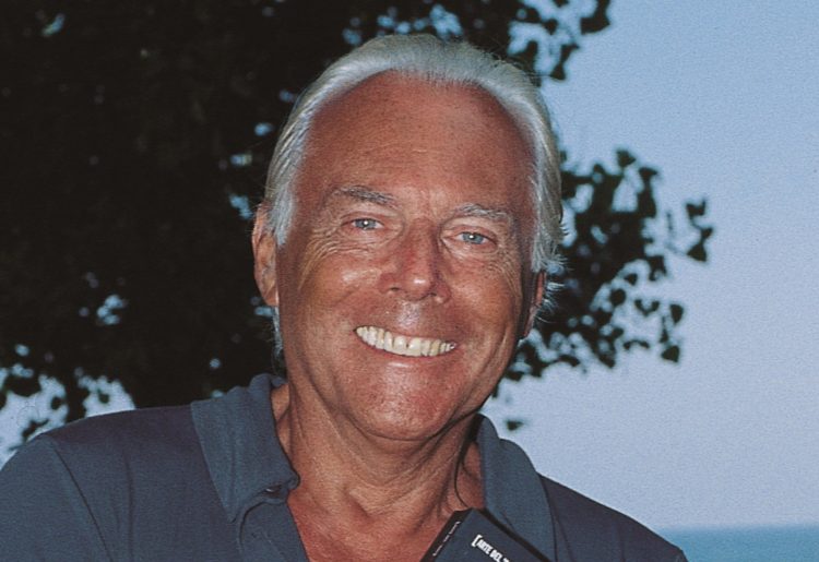 Giorgio Armani (foto Wikipedia - Gianangelo Pistoia)