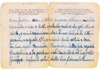 Internati militari italiani: le lettere del ternano Bernardino Pileri dalla prigionia