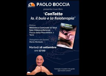 Terni: ‘ConTatto’. La storia di Paolo Boccia, fisioterapista speciale
