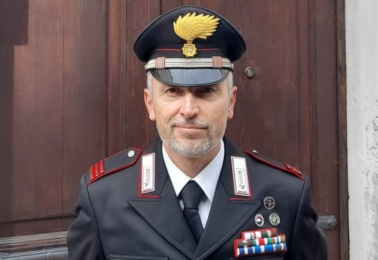 Il maresciallo maggiore Gabriele Stroppa