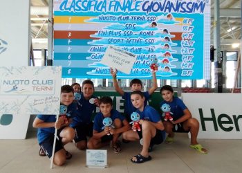 Terni, il Nuoto Club trionfa ad Ostia al meeting nazionale