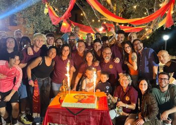 Roma club Terni: il terzo compleanno ha unito calcio, amicizia e solidarietà