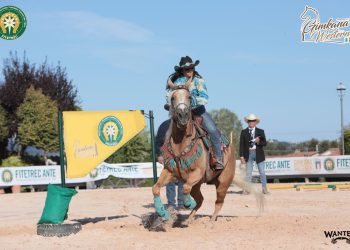 Samanta Pietragalla esalta ai campionati italiani di gimkana western