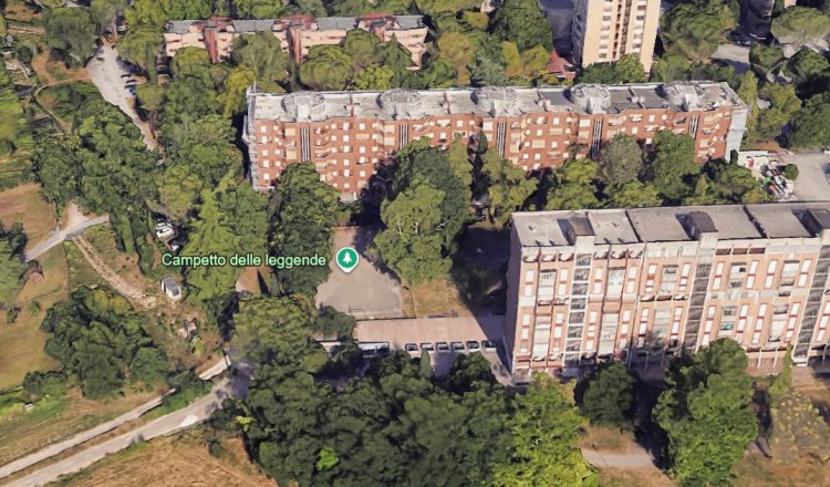 L'area (screen Maps)