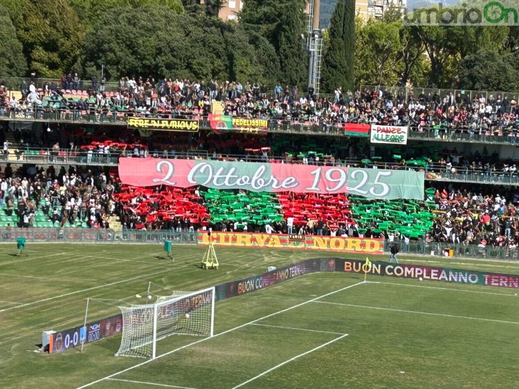 La coreografia della 'Nord'