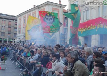 100 anni Ternana: festa in piazza con la squadra – Foto e video