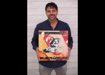 Gabriele Bentivogli tra i ‘Cento pittori’ di via Margutta a Roma
