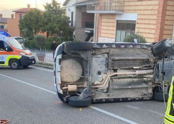 Acquasparta: si ribalta con l’auto a Firenzuola