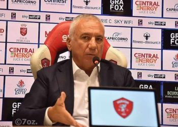 Perugia: è ufficiale anche l’uscita di Mauro Meluso. Il bilancio tecnico ed economico della sua gestione