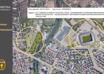 Terni, scontro su stadio-clinica: depositato il ricorso al Tar, sei i controinteressati