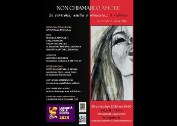 ‘Non chiamarlo amore’: a Terni una serata contro la violenza di genere