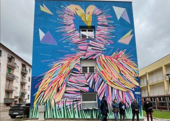 GemellArte: a San Lucio il nuovo murale firmato Daco