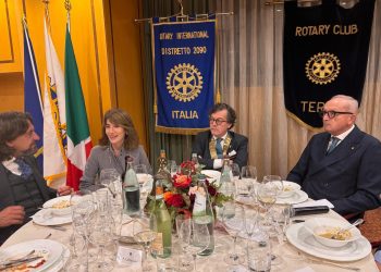 Rotary: il governatore distrettuale Roberto Calai in visita a Terni