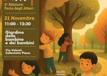 Collestatte, festa ‘Alberiamo’ per i bimbi dell’asilo