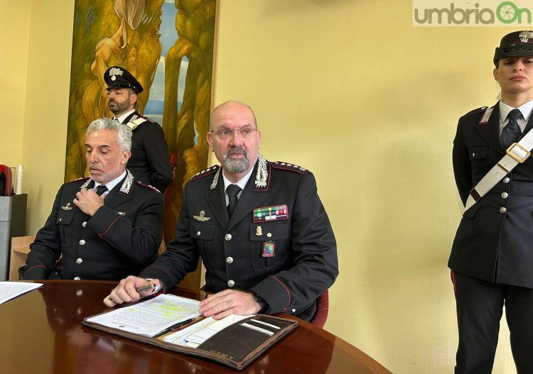 Il tenente colonnello Caporaso e il colonnello De Rosa