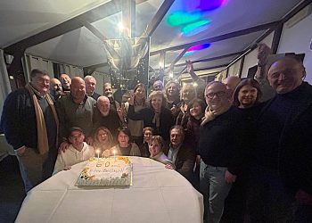 Montecastrilli: i sessantenni fanno festa tutti insieme