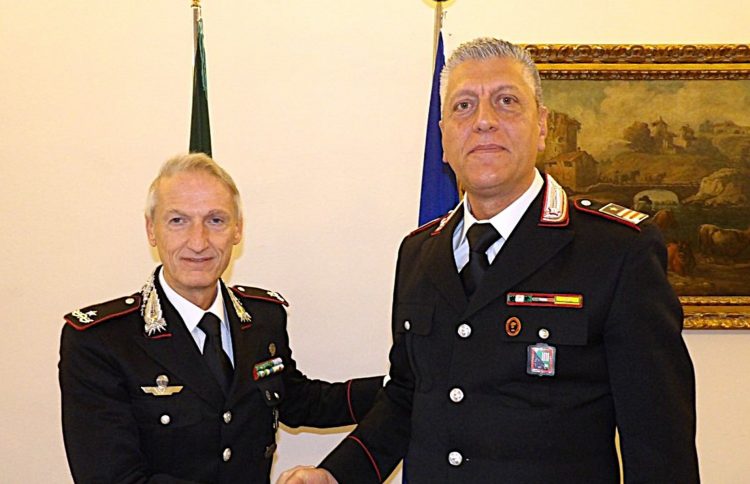 Il generale Corbellotti e il luogotenente Gallo