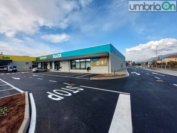 Un recente insediamento commerciale