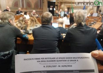 Terni, Le Grazie: raccolta firme per un’intitolazione a Franco ‘Muntuori’ Agostini