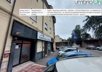 Terni, piazzale Bosco: ci prova la Yifan noodle. Novità a Cardeto, stop in via Castello e via Chiesa